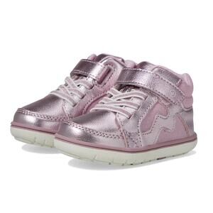 Stride Rite Girls SRT Ames Sneaker Size 9.5 Pink Shimmer Toddler Shoes NIB